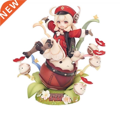 17cm Genshin Impact Klee Hibana Knight Anime Figure Genshin