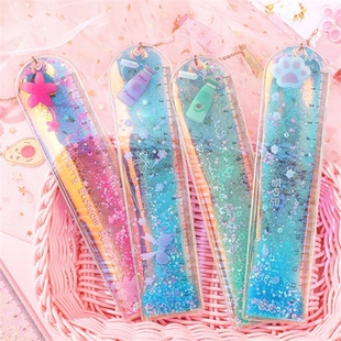 Multi-purpose Cartoon Straight Ruler Cute Cartoon Mathematic