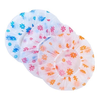 Waterproof Shower Cap Adult Female Hair Cover Shower Hat Ant