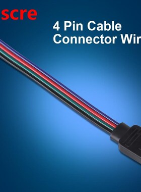 Hot 20pcs 4 Pin Cable Connector Wires Male Female Connector