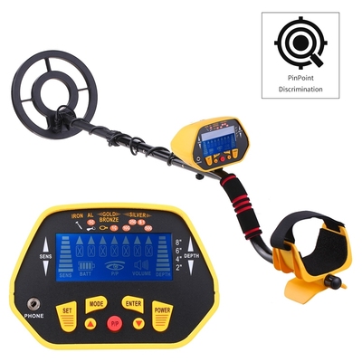 Professional Metal Detector P/P Function Disc Mode Waterproo
