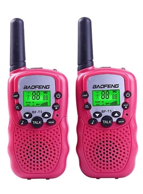 2pcs  BF-T3 PMR446 Walkie Talkie Best Gift for Children Radi