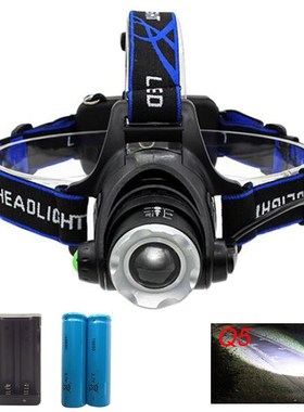 Hot Camping Lantern Front Headlight Waterproof Q5  LED Headl