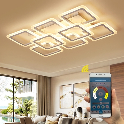 LED Chandelier Modern Ceiling chandeliers Lighting  Living R