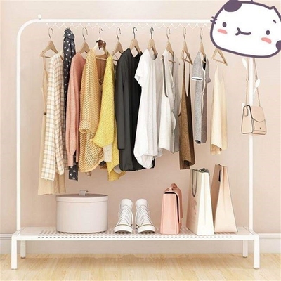 Bedroom originality coat hanger clothes rack storage room