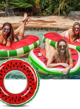 1PC Inflatable Watermelon Float Raft Sport Toys Beach Fun