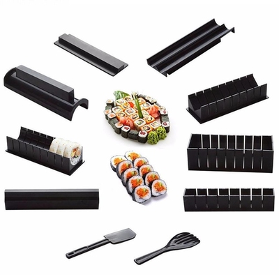 10 PCS/Set Sushi Maker Equipment Kit,Japanese Rice Cake Ball