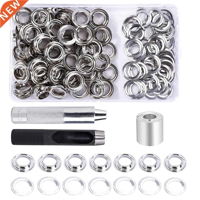 Grommet Tool Kit 12 Mm Grommet Hole Washer Eyelet Pincers Se