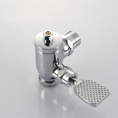 Copper delay valve stool flushing valve, Foot pressing type