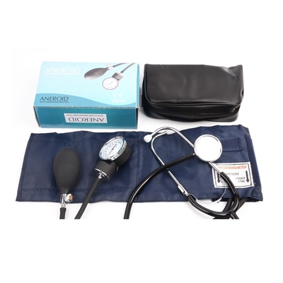 Blood Pressure Monitor Meter Clinometer Cuff Stethoscope Kit