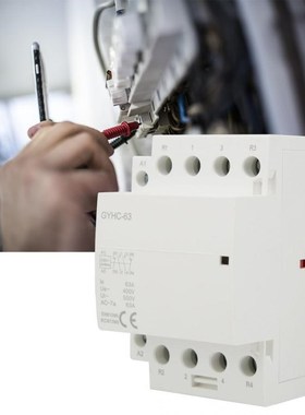 4P AC Contactor 63A 220V 50Hz Mini Household AC Contactor 4N