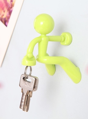 1Pc Small Human Fridge Magnet Creative Magnets Keys Rack Hol