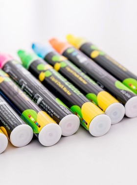 Fluorescent Window Marker Flash Color Pen Liquid Chalk Pen E