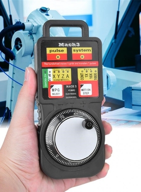 CNC Pulse Generator 4 Axis mpg Pendant handwheel MACH3 USB