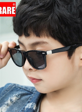 RBRARE Mirror Square Sunglasses Children Sun Glasses for Ki