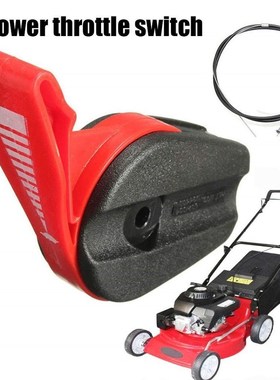 Lawnmowers Throttle Cable Switch Lever Control Handle Kit Pu