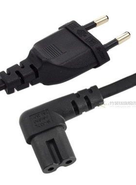 New Right angled E Euro AC power cord cable lead 1M/2M/3M/5M
