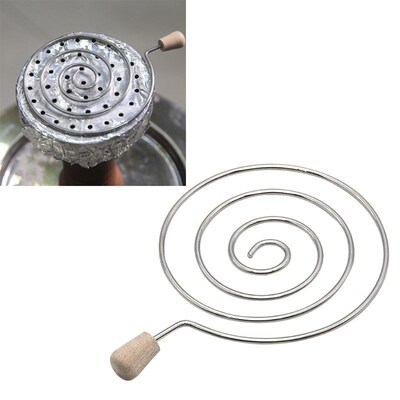 Metal Swirl Hookah Charcoal Holder Carbon Filter Shisha Bowl
