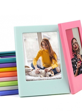 Magnetic Plastic Mini Photo Frame Refrigerator Magnet for P