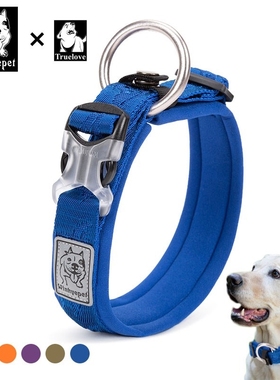 Truelove Pet Dog Collar Nylon Training Running Pet Designer