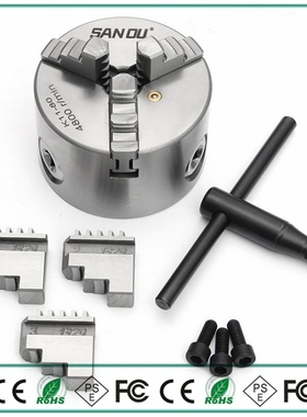 K11 100  K11-100 high-precision three/3 jaw chuck self-cente