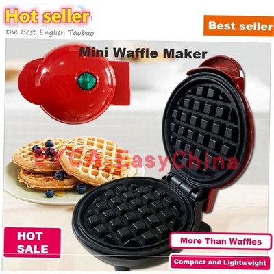 Mini Waffle Maker Machine for Waffles Paninis ToasTer