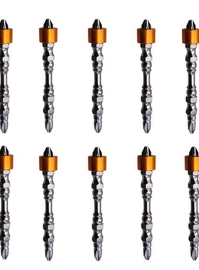 5/10pcs 65mm PH2 Double Cross Head Magnetic Electric Screwdr