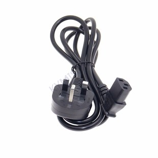 UK Power cord 1.8M IEC C13 to British 3 pins plug Extension