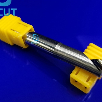 1PC Single Flute Milling cutters for Aluminum CNC Tools Soli