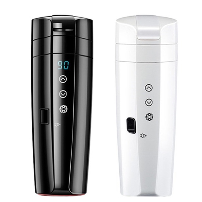 12V 24V 400ML Portable Electric Heating Cup Car Water Kettle