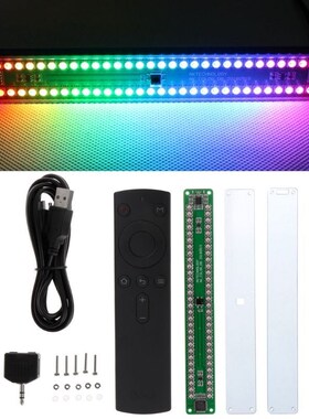 Dual 30 Level Indicator Colorful Music Audio Spectrum Indica