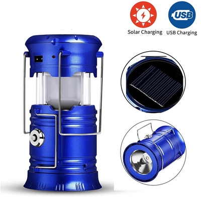 ZK20 DRopShipping REChaRgEabLE Camping Light 6 LEDS SoLaR Ca
