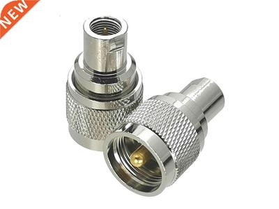 10Pcs FME Male Plug to UHF PL259 Male Plug RF Adapter Connec