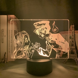 Anime Toilet Bound Hanako Kun Light for Bedroom Decor Led N