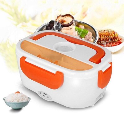 Portable Electric Heating Lunch Box Food Cooking Machine Hea