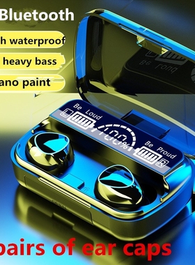 Wireless Headphones Bluetooth Tws 5.1 Noise Canceling Gamer