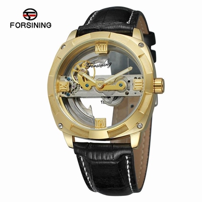 Mens automatic mechanical watch商务男士手表 防水全自动