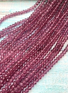 40 colors available 1strand 2X3mm/3X4mm/4X6mm crystal rondel