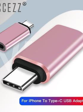 !ACCEZZ OTG Adapter Type C Adapte Male To For iPhone Cable