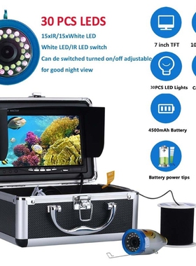 7inch Monitor 1000TVL Fish Finder nderwater Fishing Video Ca