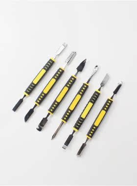 6Pcs Alloy Steel Spudger Set Disassemble Tool Dual Ends