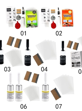 Car Windshield Repair Kit DIY Car Window Glass Scratch Crack
