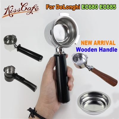Espresso Machine Portafilter For DeLonghi EC680 EC685 Stainl