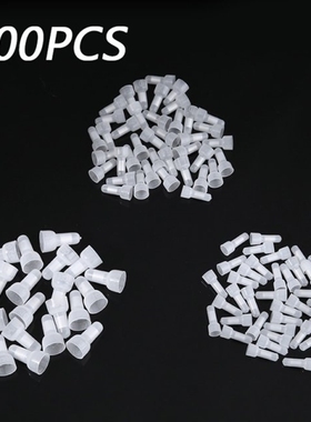 100pcs Newest Closed End Crimp Caps Durable Electrical Wire