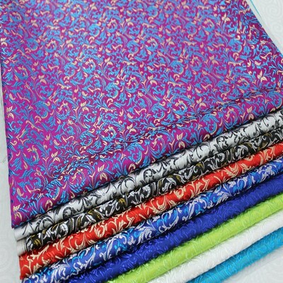 Wide 29'' Diy Trim Chinese Costume Cos Damask Satin