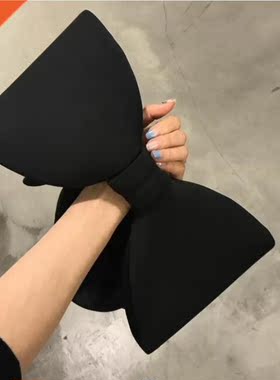 1 piece Women Valentine's Handbags Big Bow Day Clutc