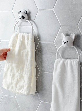 ABS Towel Holder Rack Bathroom Organizer Hanging Towel Bar