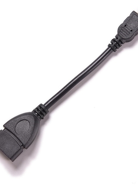 Mini 5p Male To USB 2.0 Type A Female Jack OTG Host Adapter