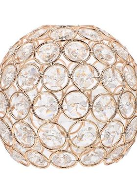 Shade Lamp Light Crystal Ceiling Cover Lampshade Pendant