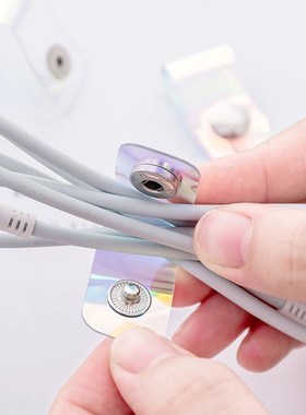 5pc Cable Winder Organizer Desk Set Wire Data Line Holder P